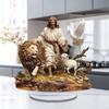2026 New Nativity Jesus Birth Scene Xmas Table Centerpiece Accessory 2D Flat Acrylic for Home Office Decoration Party Ornment