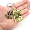 One Piece Keychain Set With Zinc Alloy Characters For Anime Fans And Gift Giving