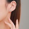 Tancise 925 Sterling Silver Zircon Earrings Drop Earrings For Women Wedding Party Gifts