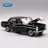 WELLY 1/24 Mercedes-Benz 220 Alloy Car Model Diecasts Metal Classic Retro Old Car Model Simulation Collection Childrens Toy Gift