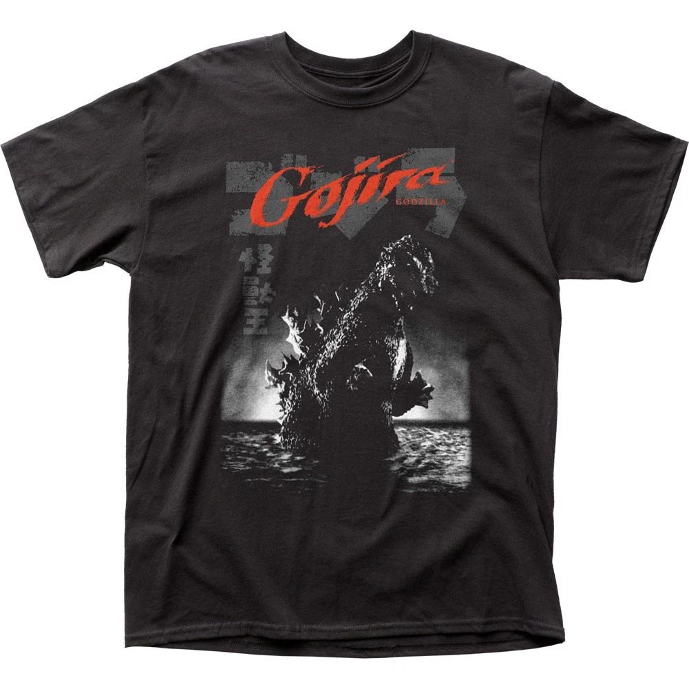 Godzilla Gojira Mens T Shirt Classic Monster Movie Tee New Black 3XL