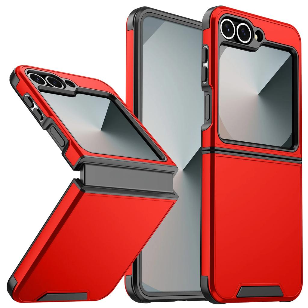 Luxury Original Official Slim Matte Protection Phone Case Samsung Galaxy Z Flip 7 6 5 4  For Wireless Charging Shockproof Cover