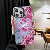 Dreamy Night Cherry Blossom Tree Soft Phone Case for iPhone 15 16 17 Pro Max 17Air 16E 14 Plus 13 12 Mini Shockproof Cover Back