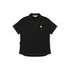 Women S Woven ShorT Sleeve T ShirT Of9304la Black