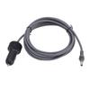 DC Car Power Cable 10ft 12V 24V 18AWG Water Resistant Cigar Lighter Power Supply Cord for Mini Satellite Dish RV Car