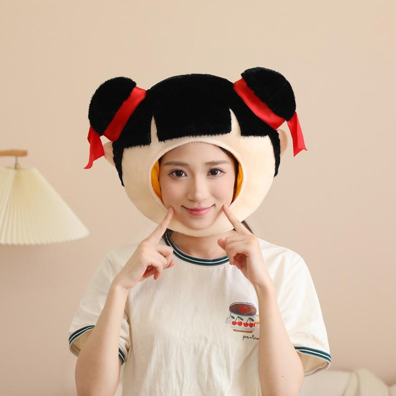 

День защиты детей, головной убор Нечжи, шляпа, реквизит для фото, мультяшный головной убор, реквизит для фото, реквизит для выступлений 39*28CM0.2kg