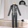 Danganronpa Saihara Shuichi Cosplay Attire With Knit Fabric For Role Play Events