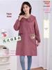 Korean Style Stain-Resistant Long Sleeve Kitchen Apron