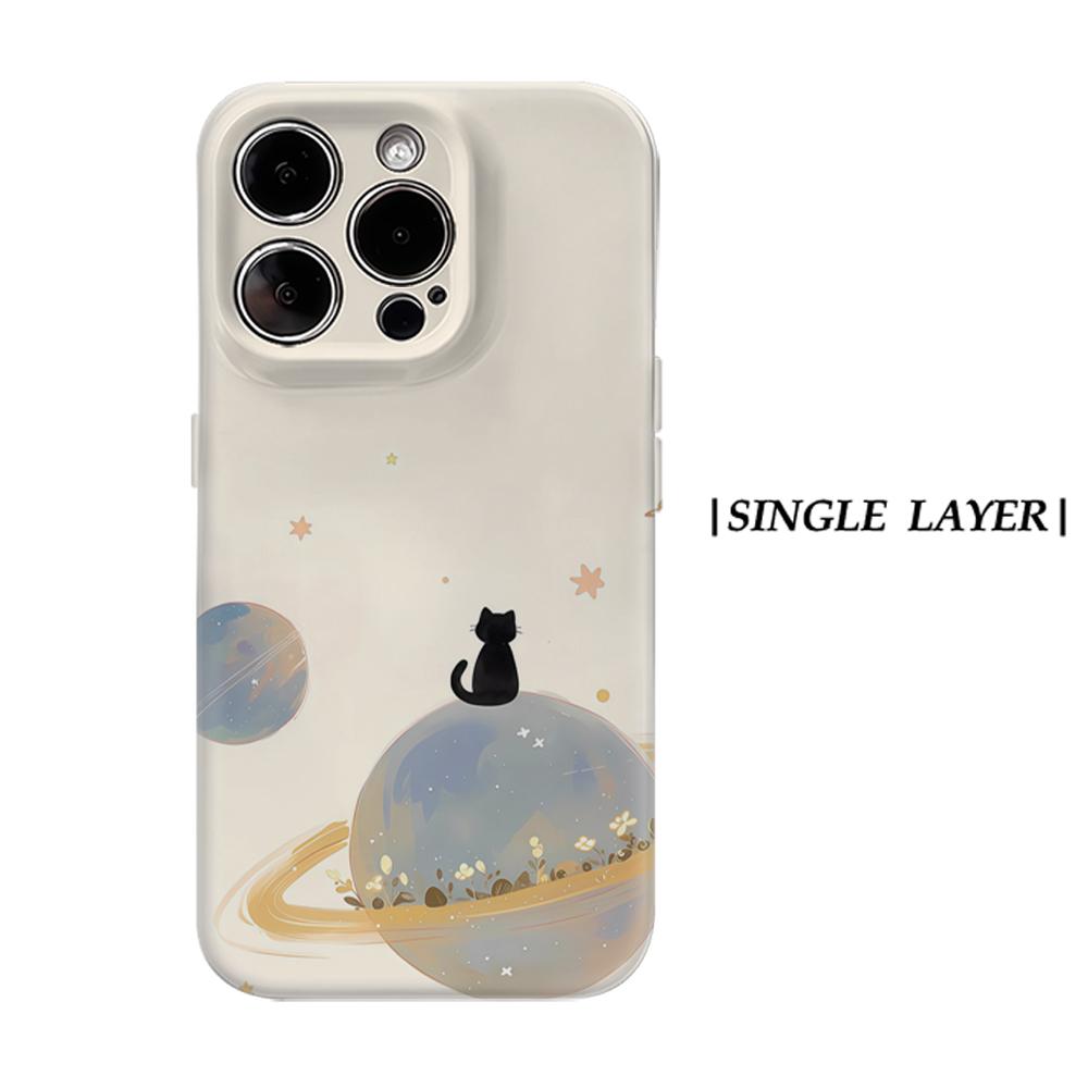 

Cosmic Black CatFor Magnetic Phone Case for IPhone 17 16 15 14 13 Pro Max Plus Single Double-layer Tough Case IPHONE17PROMAX