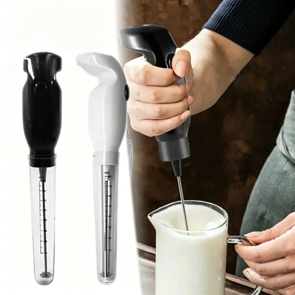 Ergonomics Portable Eggbeater Multifunctional Mini Blender Foamer Handheld Mixer For Coffee