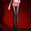New Floral Lace Waist Leg Slim Pantyhose 8D Horse Oil Shiny Pole Dance Clubwear Women Sexy Crotchless Nightwear Lingerie