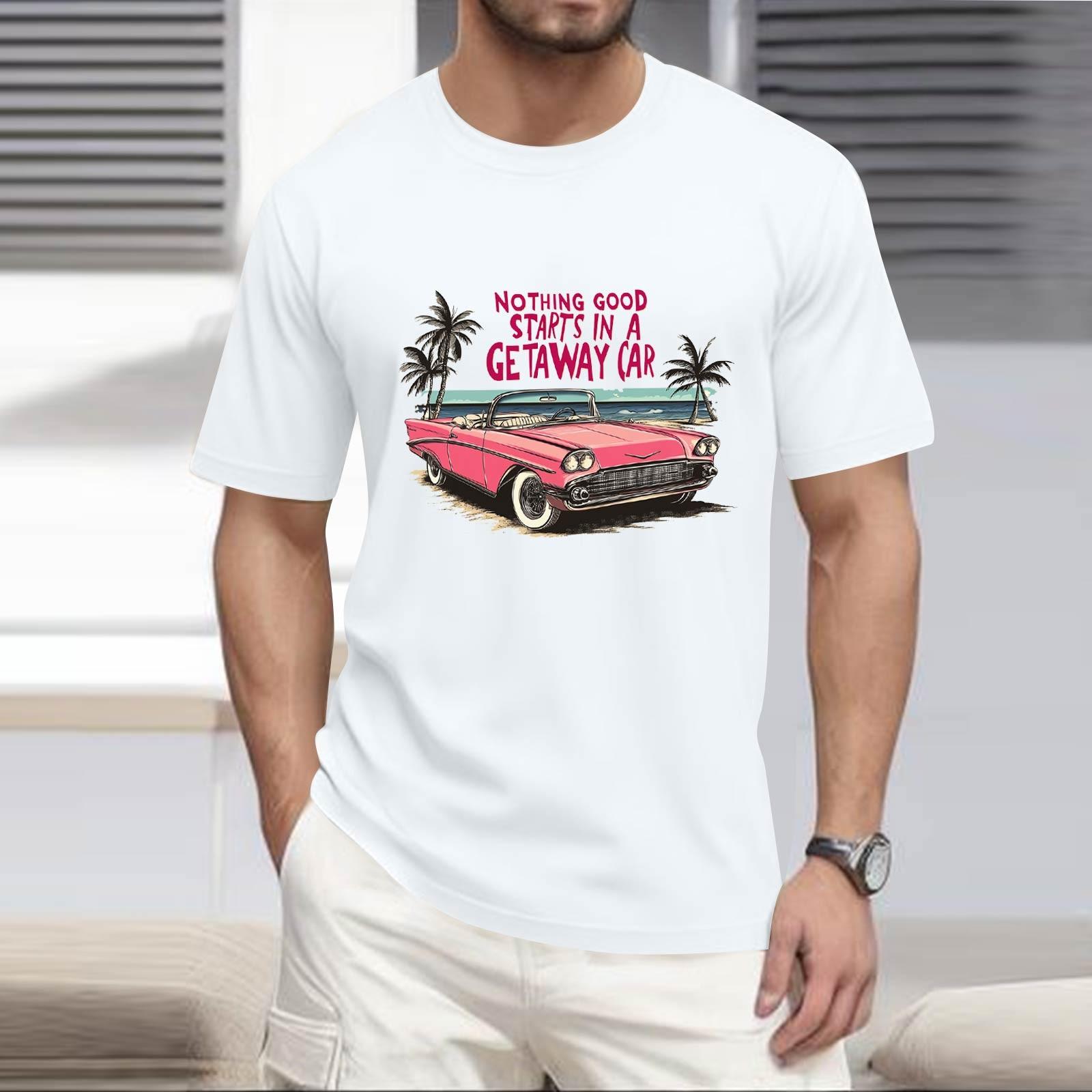 

Мужская рубашка с воротником-стойкой и коротким рукавом, свободная рубашка для отдыха и отдыха, мужская XL белый