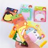 20pcs Set of 480 Cartoon Animal Sticky Notes Creative Mini Note Book Tear-Off Memo Stickers Student Stationery Office Supplies Cute Portable Notebook