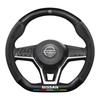 Nissan Qashqai Lenkradabdeckung: Universelles Wildleder-Karbonfaser für Modelle 2008-2023, Ganzjahres