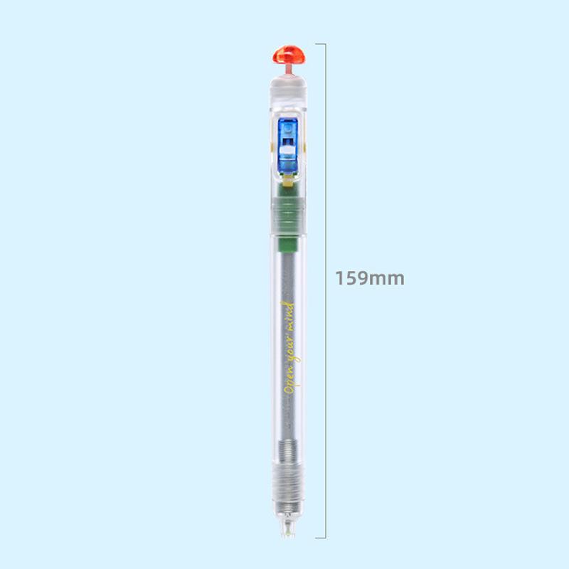 Relax Switch Pen For Exam Prep - Fidget Clicker Gel Pen 0.5Mm Smooth Writing, Anti-Anxiety Study Tool For School Students Office