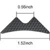 60pcs Cooling Fan Damper 120/140mm Fans Shock Absorbing Sealing Silicone Gasket for PC Computer Case Fan