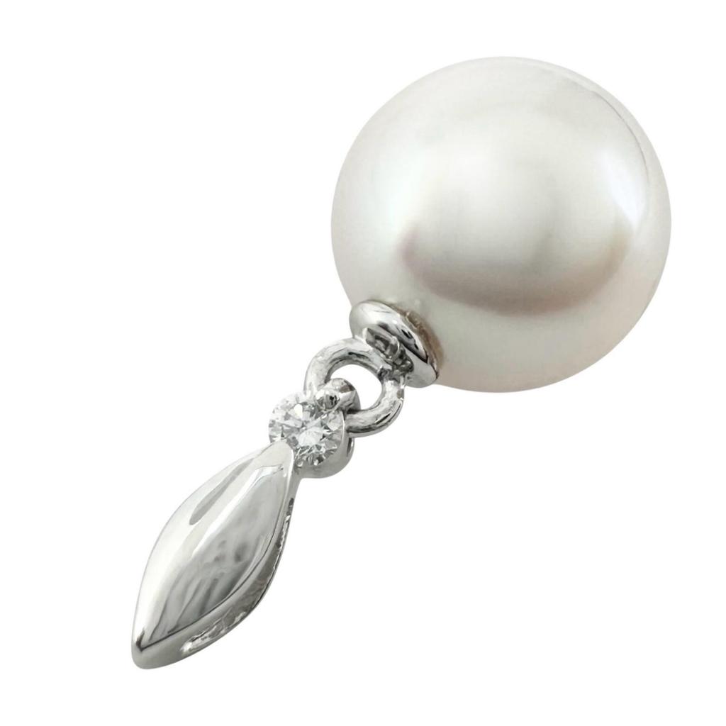 Pendant top Silver Women Pearl used
