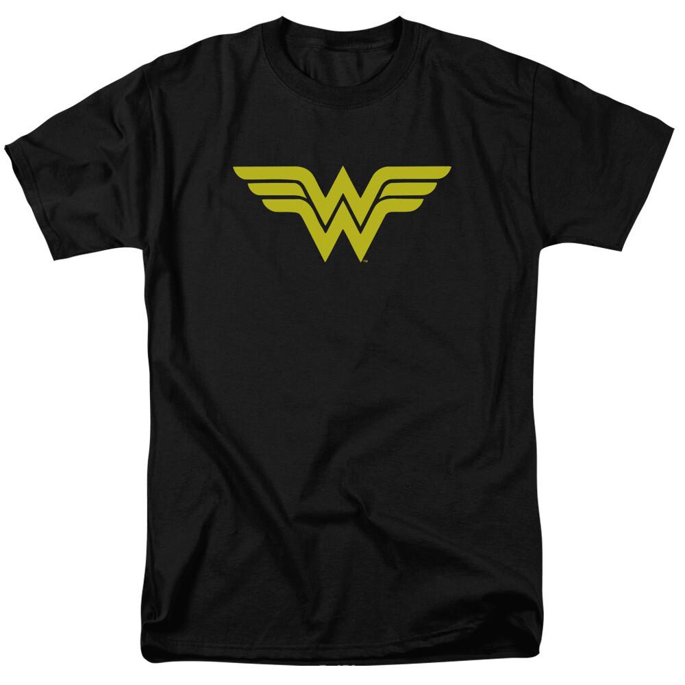 Wonder Woman Logo T Shirt Licensed Comic Book Movie Tee Black XXXXL
