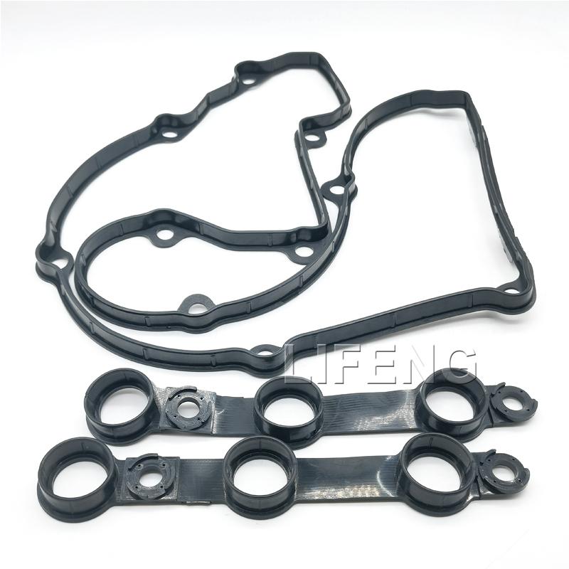 Engine Valve Cover Gasket Set 11129070532 11120034108 for BMW 320i 323i 328i 325i 318i 520i 523i 528i 728i E36 E46 E39 E38