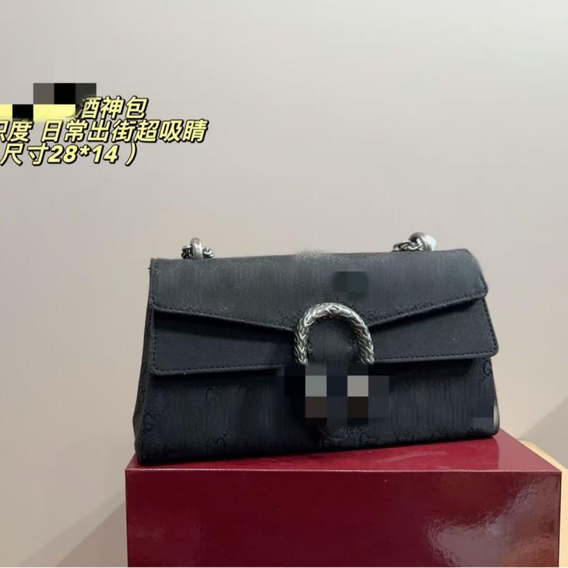 Classic Dionysus Style Shoulder Bag Retro Elegant Leather Handbag Crossbody