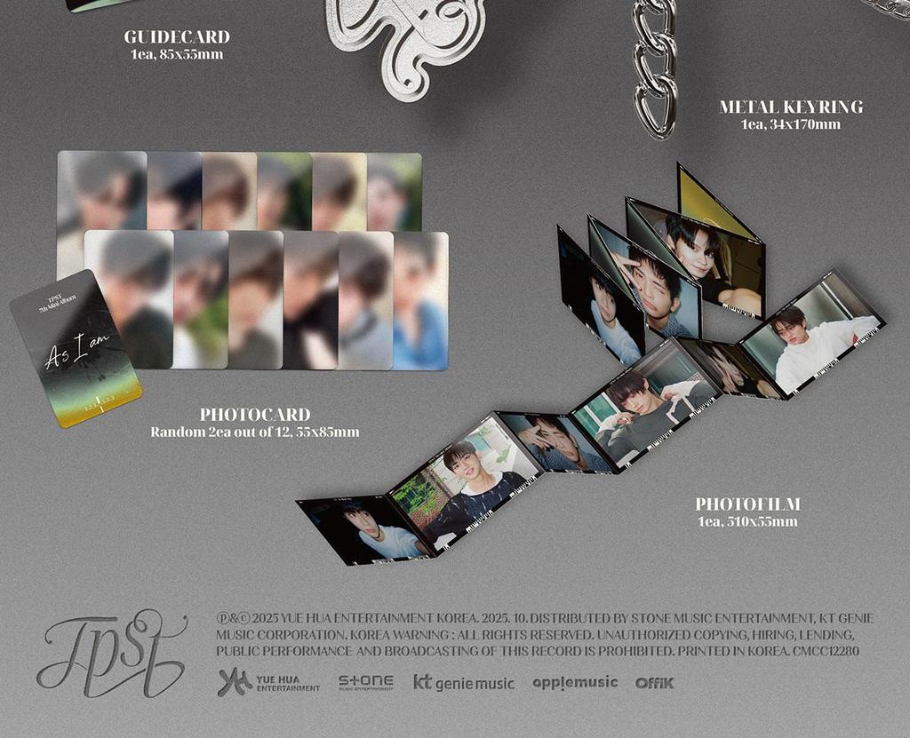 (Keyring Ver.) TEMPEST [As I Am] 7th Mini Album