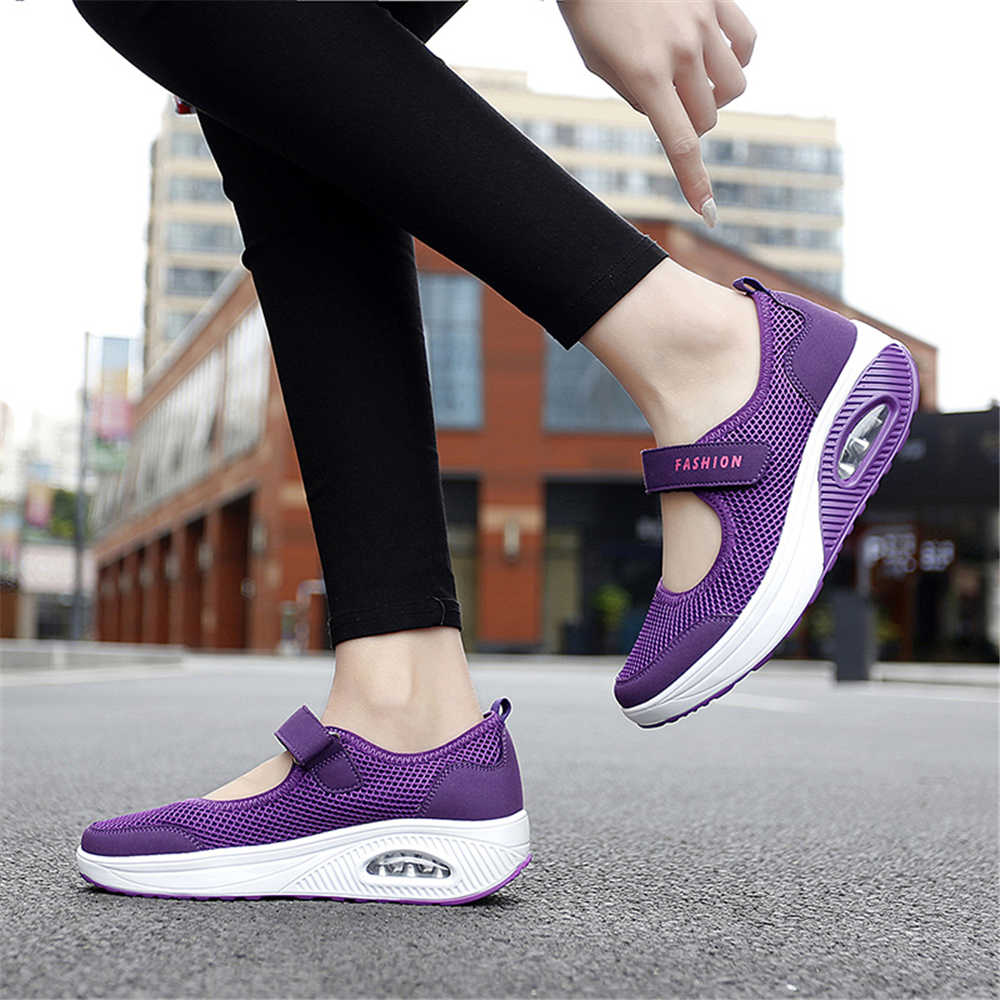 Fashion Super Lightweight Purple Moccasins Brand For Women High Women Shoes Women's Boots Sneakers Sports Vzuttya High-quality
