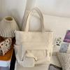 Large Capacity Commuter Shoulder Bag Women's Tote Bag Student Book Bag with Coin Purse