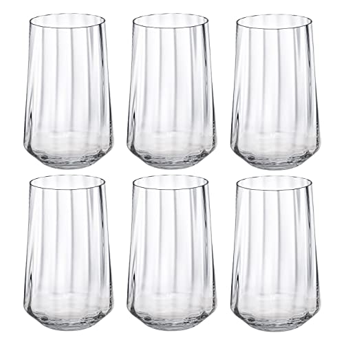 

Georg Jensen BERNADOTTE Tumbler Glass Set of 6, Clear, Diameter: Approx. 8cm, Capacity: Approx. 380ml, Product Number: 10019195