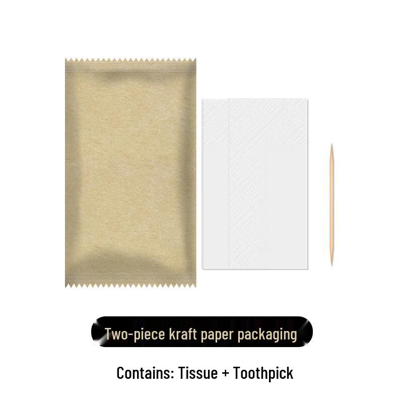Xihe Disposable Tissue and Toothpick Set