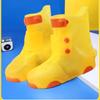 Children Rain Shoe Cover Waterproof Rainproof PVC Galoshes Anti Slip Rain Boot Covers For Toddler Kid Outdoor Activity
