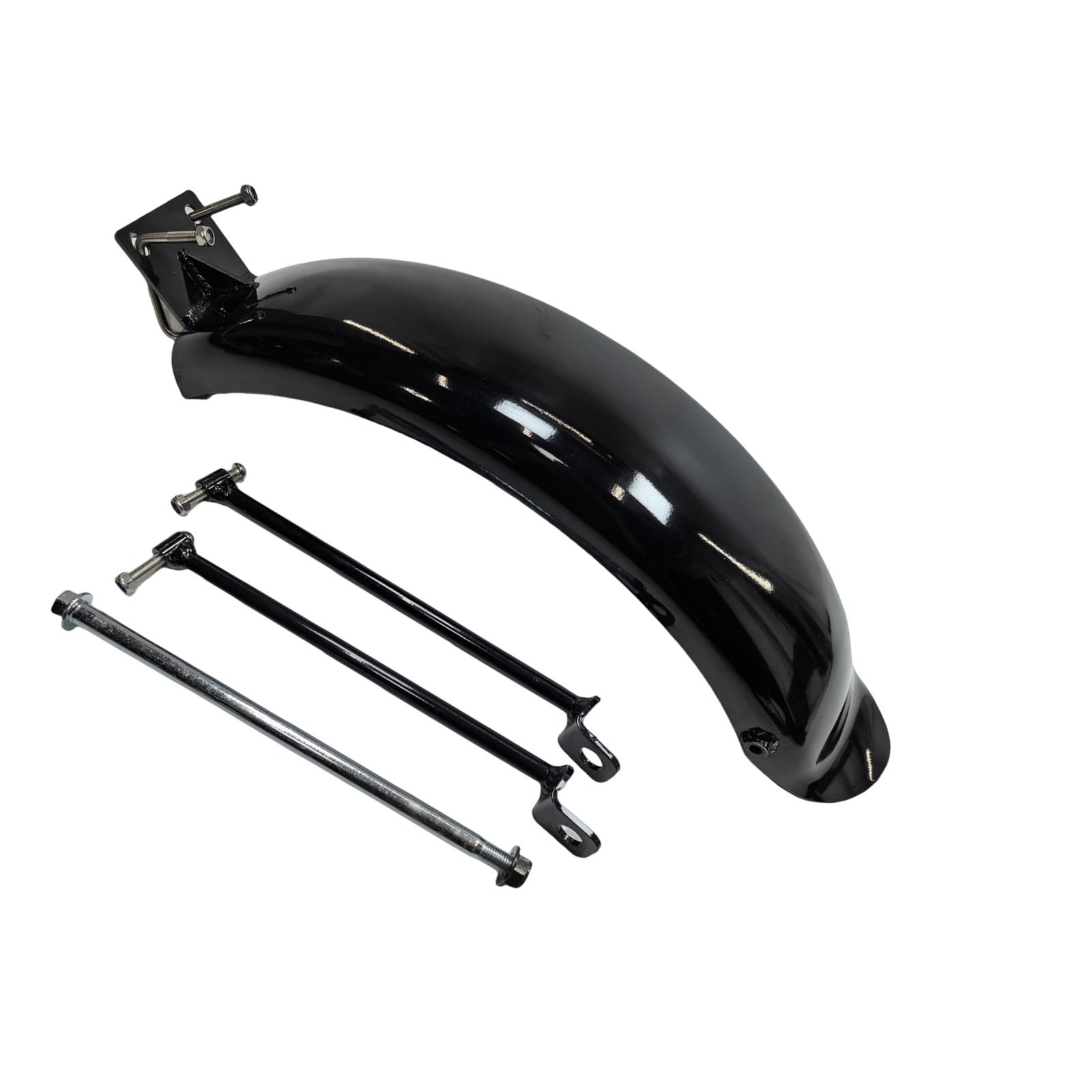 For Yamaha XV250 Motorcycle Rear Fender Plate Mudguard With Stands Tail Wheel Protector Mud Guard Cover Flap чёрный
