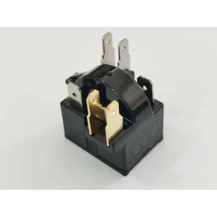QP2-4R7 Start Relay Refrigerator PTC Ohm 6 Pin for Whirlpool Frigidaire Vissani Danby EdgeStar Summit Haier Igloo Compressor etc