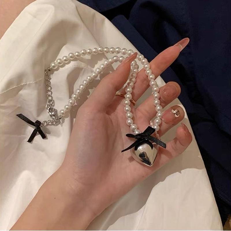 Pendant Necklace Trendy Neck Jewelry Double Layer Necklace for Any Occasions