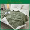Blankets 7 Winter Thick Colors Warm Wool Blanket Soft Throw On Sofa Cover Bed Cover Double Sided Solid Color Bedspread