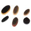 Beech Wood Boar Bristle Men's Beard Styling Brush