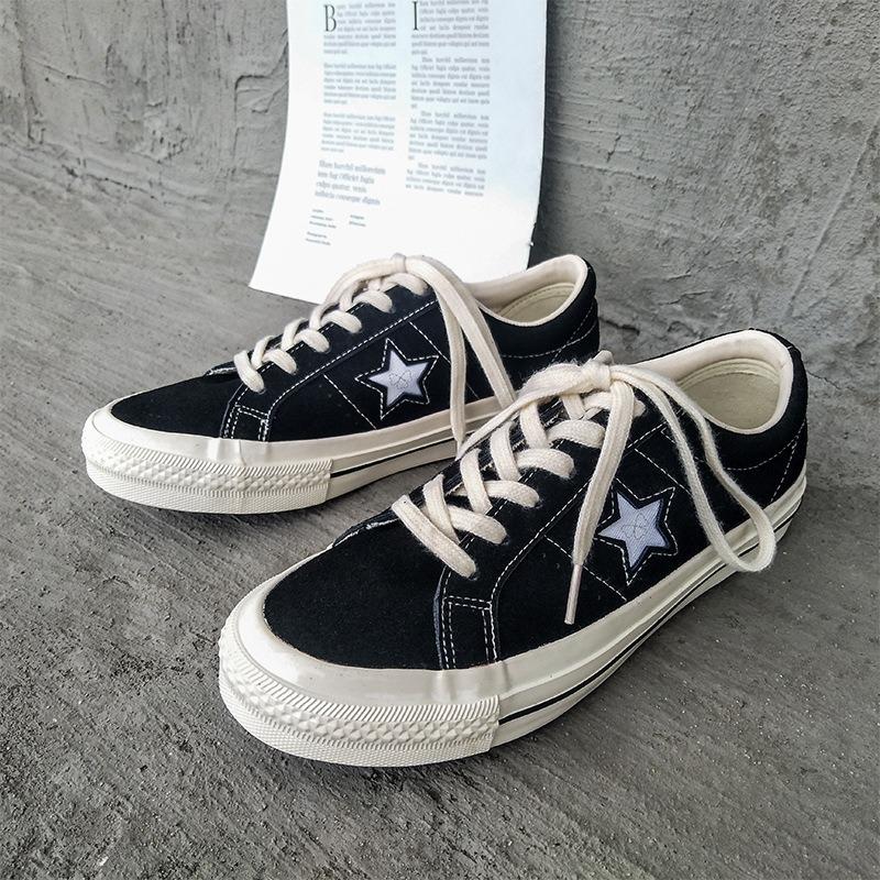 E Leinenschuhe Damen Imitation Kaschmir Student Vielseitige Board Schuhe Stern Schuhe