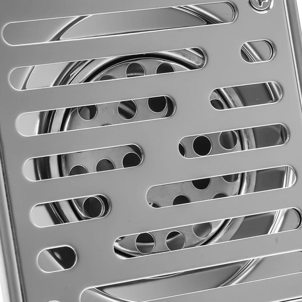 Stainless Steel Floor Drain for Outdoor Use Effective Filtration Design