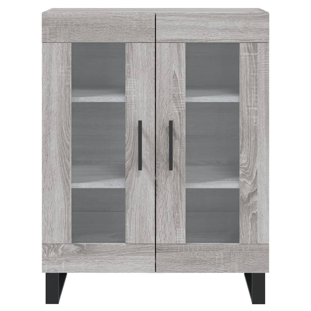 Highboard Gray Sonoma 69.5 x 34 x 180 cm Particleboard
