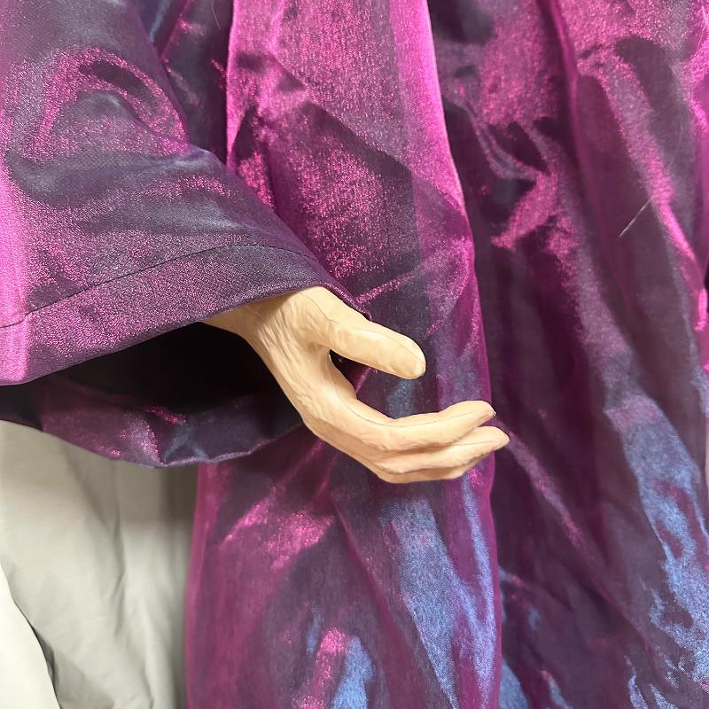 Halloween Sound Activated Light-Up Witch Hanging Ghost Scary Props For Haunted House Bar Secret Room Outdoor Yard Garden Party