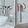 Suction Cup Toothbrush Holder, Wall Mount, Easy Install, No Drill, Modern Multifunction Bathroom