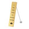 2024 Teacher's Day Engraved Round Pendant Bookmark - Student & Teacher Souvenir Gift
