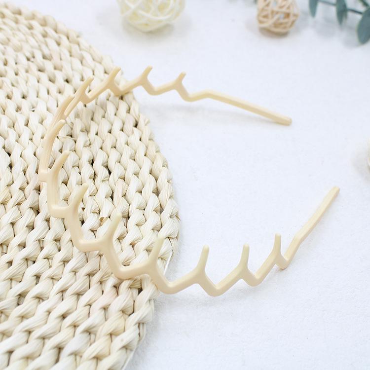 Women's Geometric Frosted Headband - Wide, Simple, Candy-Colored Hair Accessory