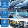 Car DVR 3 Lens WIFI Dash Cam for Cars 1080P Video Recorder Rear View Camera for Vehicle Night Vision Black Box Car Accessories