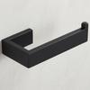 Stainless Steel Towel Rack Black Towel Bar Modern Toilet Paper Holder  Toilet Paper Holder