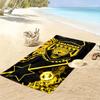 AMAZONAS FC Print Beach Towel, Large Soft Quick Dry Towel for Beach Camping Swimming