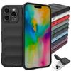 Soft Skin Feeling Flexible Silicone Case for iPhone 16 Pro Max 15 Plus 14 13 12 Mini 11 Pro Protective Cover Fundas Coque