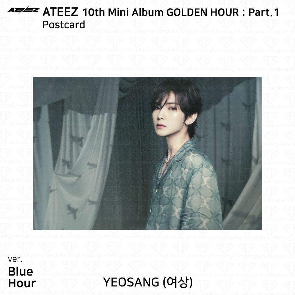 ATEEZ Al 10-lea Mini Album Ora de Aur Part.1 Photobook Ver Photocard Carte poștală KPOP