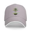 Coconut Tree Fruit Loves Baseball Cap  Unisex Women Custom DIY Trucker Hat Spring y2k Funny Outdoor Gym Sun Visor Baseball Caps