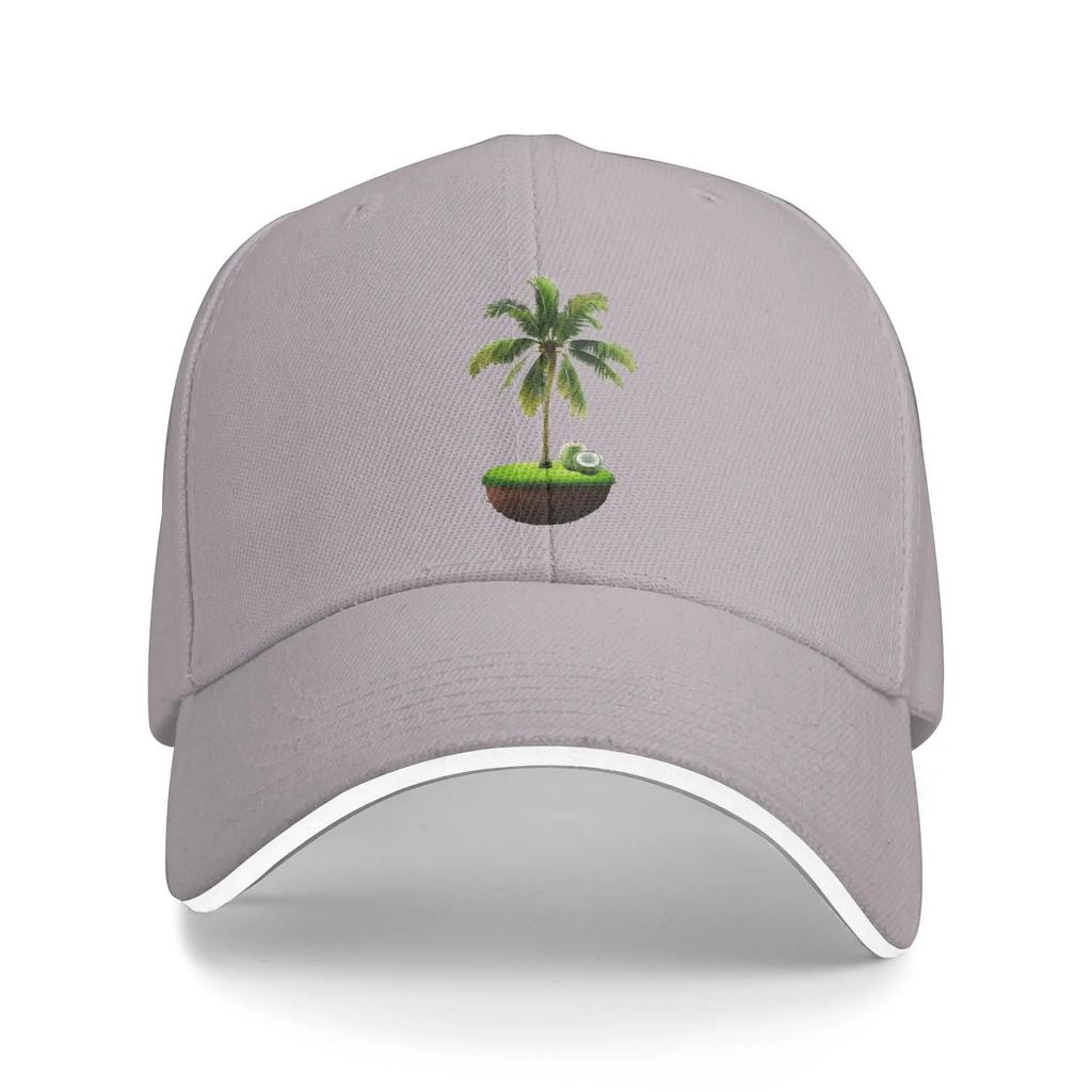 Coconut Tree Fruit Loves Baseball Cap  Unisex Women Custom DIY Trucker Hat Spring y2k Funny Outdoor Gym Sun Visor Baseball Caps