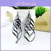 Trendy European And American Stylish Punk Spiral Earrings For Fashionable Women